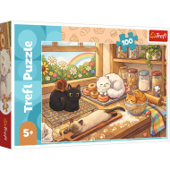 Zločeste mačiće puzzle od 100 komada - Trefl