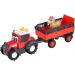 ABC Massey traktor za prijevoz životinja s konjem - Simba Toys