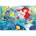 Ariel mala sirena 2 u 1, puzzle od 250 dijelova i bojanka 50x35 cm - Lisciani