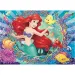 Ariel mala sirena 2 u 1, puzzle od 48 dijelova i bojanka 35x25 cm - Lisciani