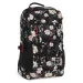 Ars Una: Flowery Black AU-17 školska torba, ruksak 32x47x18 cm