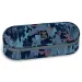 Ars Una: Hyde plava ovalna pernica s maskirnim uzorkom 23x5,5x9cm