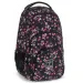 Ars Una: Peald Blossom Black cvjetni AU-2 školska torba, ruksak 32x46x22cm