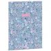 Ars Una: Pearl Blossom Blue cvjetna gumena mapa A/4
