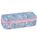 Ars Una: Pearl Blossom Blue cvjetna tinejdžerska pernica 22,5x6x11,5cm