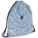 Ars Una: Pearl Blossom Blue cvjetna torba za tinejdžere, sportska torba 37,5x46cm