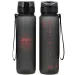 Ars Una: Tamno siva BPA-free motivacijska boca 1000ml
