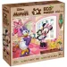 Avanture Minnie miša i patke Daisy 2 u 1, Eco maxi slagalica od 24 dijela i bojanka 70x50 cm – Lisciani