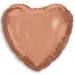 Balon od folije u obliku srca – rose gold 46 cm