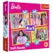 Barbie 4 u 1 slagalica - Trefl