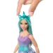 Barbie Dreamtopia: Jednorog lutka u plavo-ljubičastoj haljini - Mattel