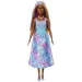 Barbie Dreamtopia: Princeza lutka u plavo-ljubičastoj haljini s leptirima - Mattel