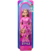 Barbie: Fashionista Prijateljice - stilska modna lutka u ružičastoj haljini s uzorkom marame - Mattel