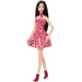 Barbie: Fashionista prijateljice smeđokosa stilska modna lutka u haljini s leopardovim uzorkom – Mattel