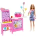 Barbie Mysteries: Detektivke na plaži - Set za igru s kućicom za šećernu vunu i lutkom - Mattel
