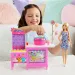 Barbie Mysteries: Detektivke na plaži - Set za igru s kućicom za šećernu vunu i lutkom - Mattel
