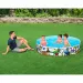 Bestway: Fill n Fun™ dinosaurus bazen s tvrdim zidovima Ø 183 x 38 cm