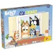 Bluey 2 u 1, slagalica od 24 dijela i bojanka 50x35 cm - Lisciani
