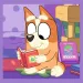 Bluey 3 u 1, puzzle s 20-36-50 dijelova - Trefl