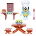 Bluey: Set igračaka za vrtnu roštilj zabavu s figuricom Bandita