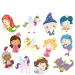 Buddy&amp;Barney: Set za promjenu boje pločica - Bajkovite djevojke