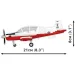 COBI: Beechcraft T-6 Texan II crveno-bijela građevinska igračka (26625)