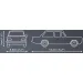 COBI: Opel Rekord C Crna Udovica građevinski set (24597)