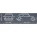 COBI: Volkswagen Golf Mk1 građevinski set (24613)