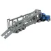 City Truck: Plavi auto-transporter crveni kamion 22cm