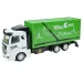 City Truck: Podesivi kamion za prijevoz otpada s kotačima i oznakama 19cm