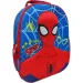 Čudesni Spider-Man 3D zaobljeni školski ruksak, 26x10x32cm