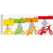 Dino Sport plavo-bijelo-crveni dječji bicikl veličine 10 - Dino Bikes bicikl