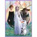 Disney: Ledeno Kraljevstvo 2. - Princeze na svojoj zemlji puzzle i memorijska kartica 2 u 1 set - Trefl