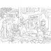 Disney Pinokio 2 u 1 maxi slagalica od 35 dijelova i bojanka 70x50 cm - Lisciani