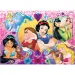 Disney Princeze 2 u 1, maxi slagalica 2x24 komada i bojanka - Lisciani