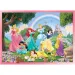 Disney Princeze 2 u 1, slagalica od 24 dijela i bojanka 50x35 cm – Lisciani