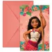 Disney+Princeze Vaiana 2 party pozivnica s omotnicom set od 6 komada