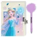 Disney: Snježno kraljevstvo 2 tajni dnevnik s lokotom i pompon olovkom 12x18cm 60 listova