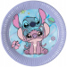Disney Stitch i Angel papirnati tanjuri, set od 8 komada, promjera 20 cm
