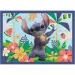 Disney: Stitchov odmor 4 u 1 puzzle - Trefl