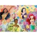 Disney princeze 2 u 1, puzzle od 24 dijelova i bojanka 35x25 cm - Lisciani