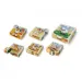 Eichhorn: Drvena slagalica s kockama – Puzzle s kućnim ljubimcima za djecu - Simba Toys