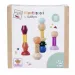 Eichhorn: Drvene Montessori tornjeve s oblicima – Kreativna igra ravnoteže - Simba Toys