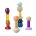 Eichhorn: Drvene Montessori tornjeve s oblicima – Kreativna igra ravnoteže - Simba Toys
