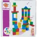 Eichhorn: Set od 50 šarenih drvenih kockica - Simba Toys