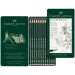 Faber-Castell: Castell 9000 grafitna olovka set od 12 komada u metalnoj kutiji