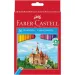 Faber-Castell: Set od 36 drvenih bojica u kutiji s motivom dvorca
