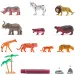 Faunica: Set divljih životinja u kanti - Woodyland