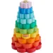 Fisher-Price: Drvena piramida s prstenovima - razvojna igračka - Mattel