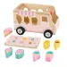 Fisher-Price: Drveni sladoledni kamion za sortiranje oblika - Mattel
